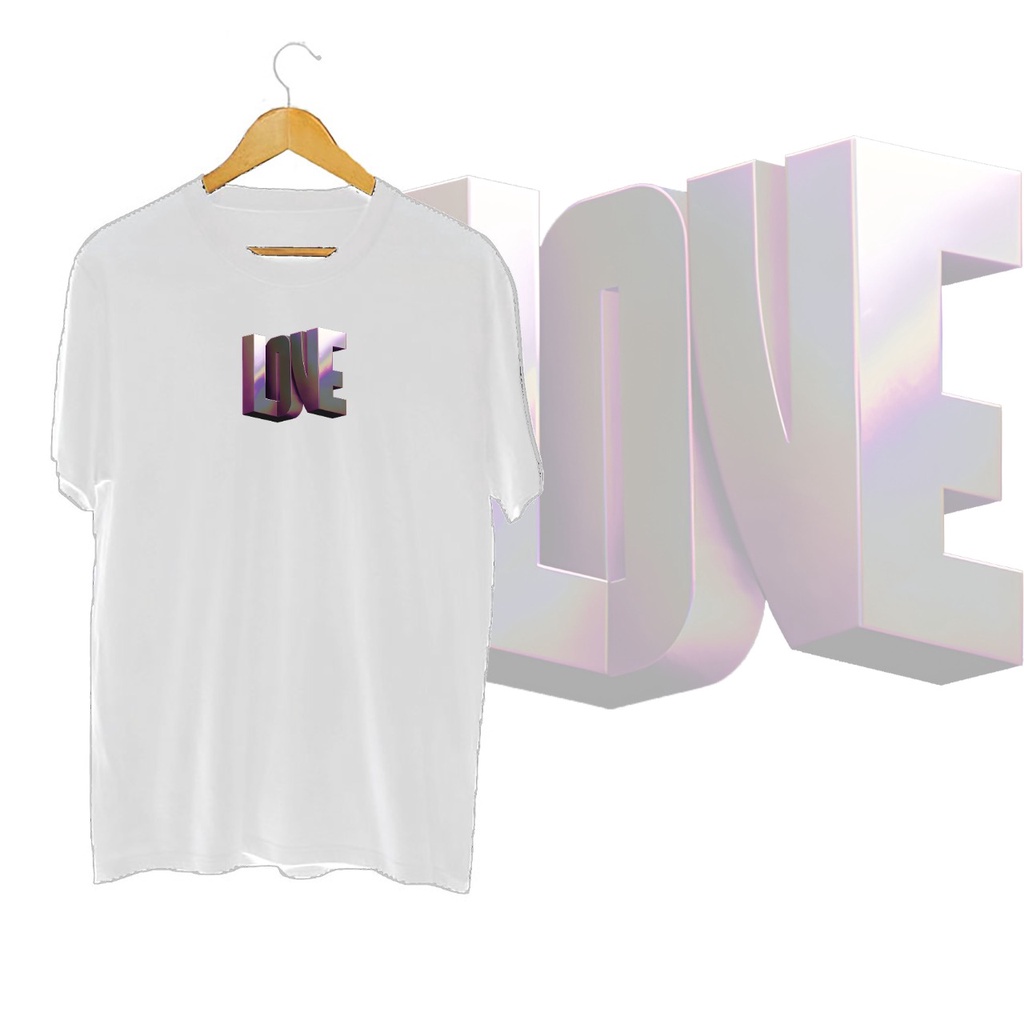 KAOS OVERSIZE LOVE T-SHIRT