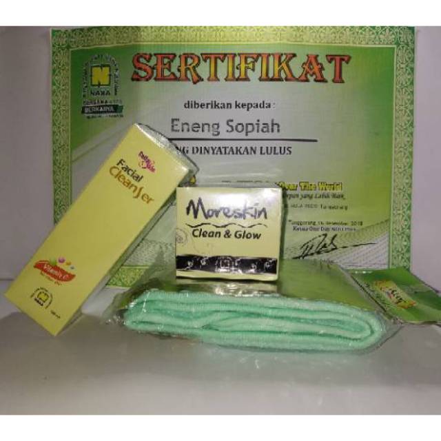 Paket glowing ori produk NASA gratis bandana