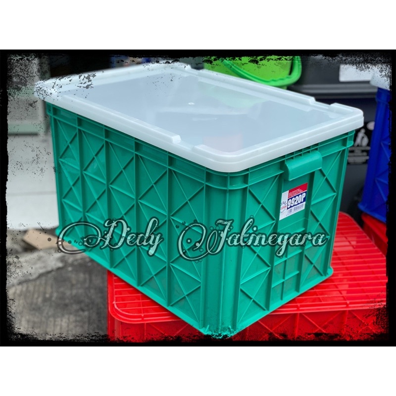 Container Box Industri + Tutup 9919 P - 9920 P Atari/ Box Keranjang Industri Rapat