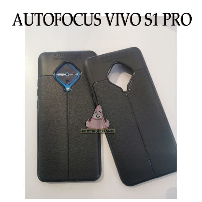Case Vivo S1 Pro Auto Focus Leather Softcase autofocus