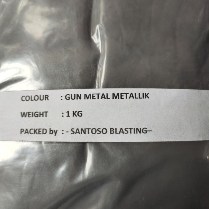 

bubuk powder coating gun metal metallik