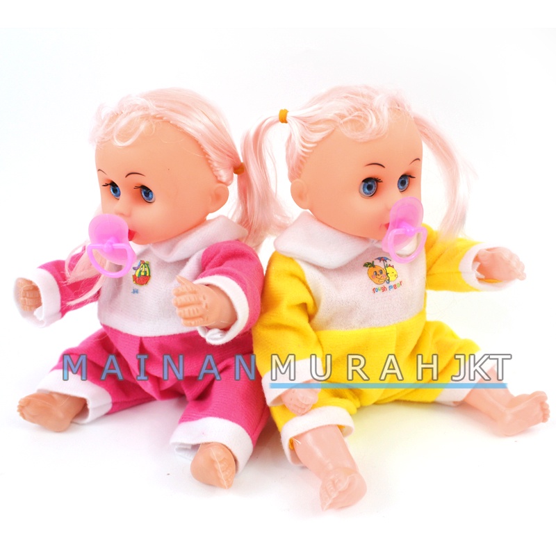 MAINANKEI MAINAN ANAK MURAH BONEKA MODERN ELGANT DESIGN MAINAN ANAK PEREMPUAN BAYI BAYIAN DAPAT MENANGIS BONEKA LUCU