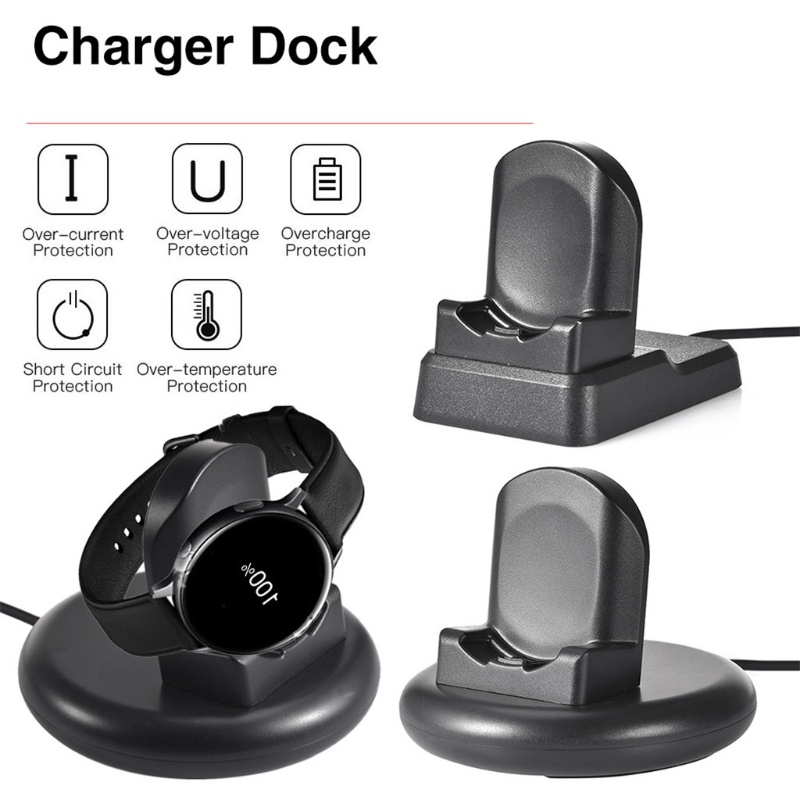 Cre Charging Dock Smartwatch Untuk Samsung Galaxy-Watch 4 / 3 / S3 / R500