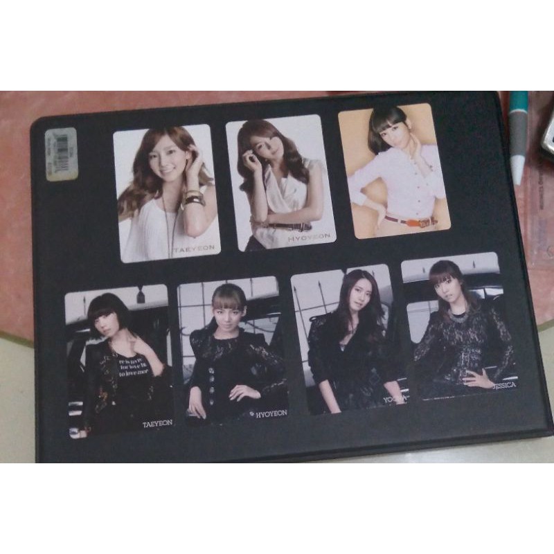 SNSD GIRLS GENERATION JAPANESE PHOTOCARD