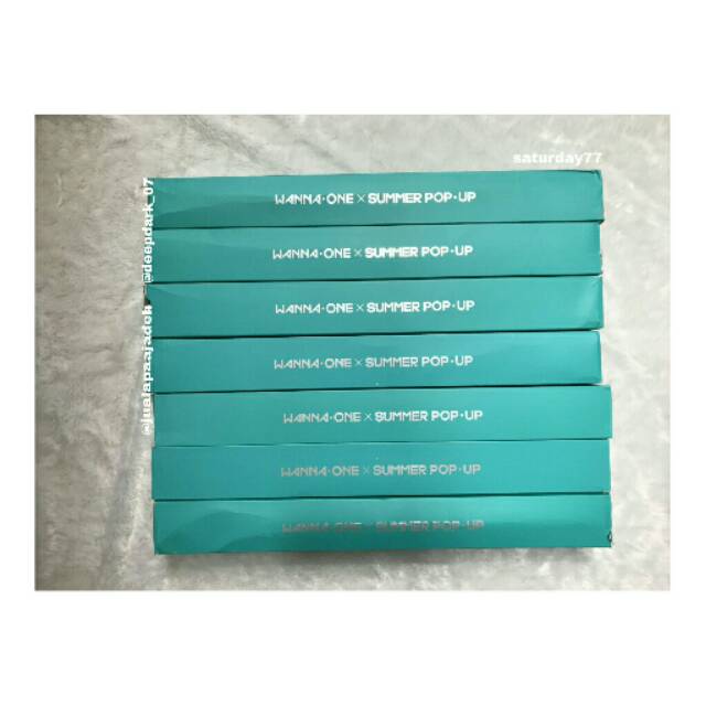 Wanna One x Summer Pop Up (2)