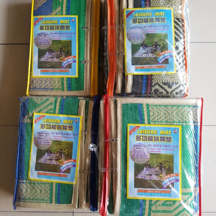 Leisure mat tikar plastik 3x4