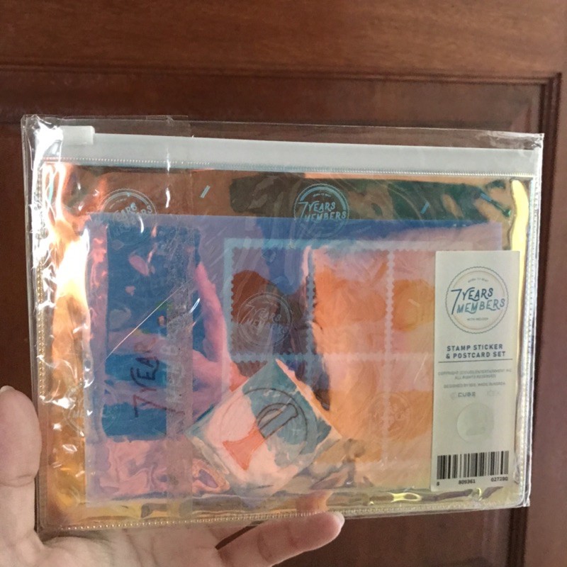 BTOB 7Y7M Merchandise Stamp Sticker & Postcard Set
