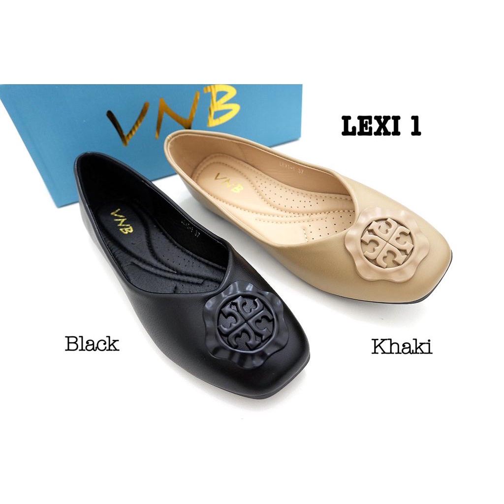 Sepatu flatshoes Wanita Wedges Kerja Import