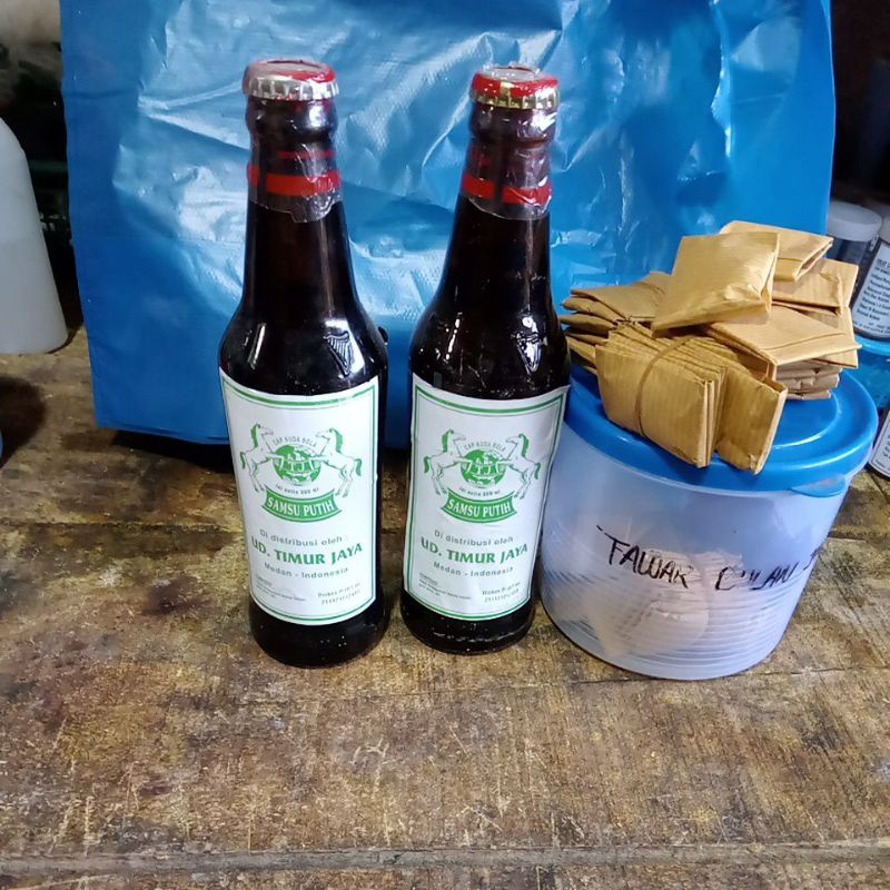 

Samsu putih /Tawar bulan jahe