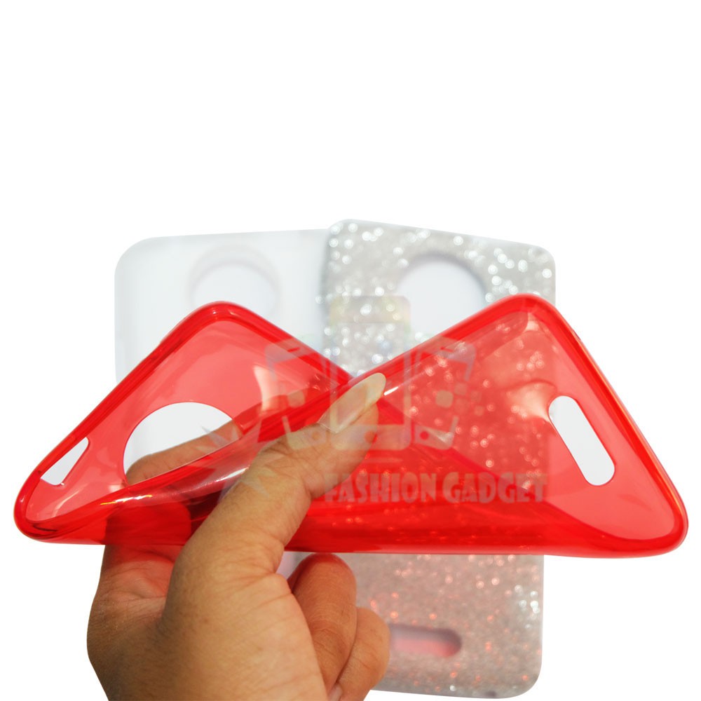 (Warna Acak Pink / Red) Silikon Motorola Moto G5S+ / Oppo A37 / Oppo F5 / Nokia 5 / Vivo V5 Plus / X9 / Vivo V7 / V7 Youth / Y75 / Vivo V7 Plus V7+/ Xiaomi Redmi Note 4/Note 4xCase Sparkling Glitter Soft Case Jelly Silicone Casing Kesing Kasing Sarung Hp