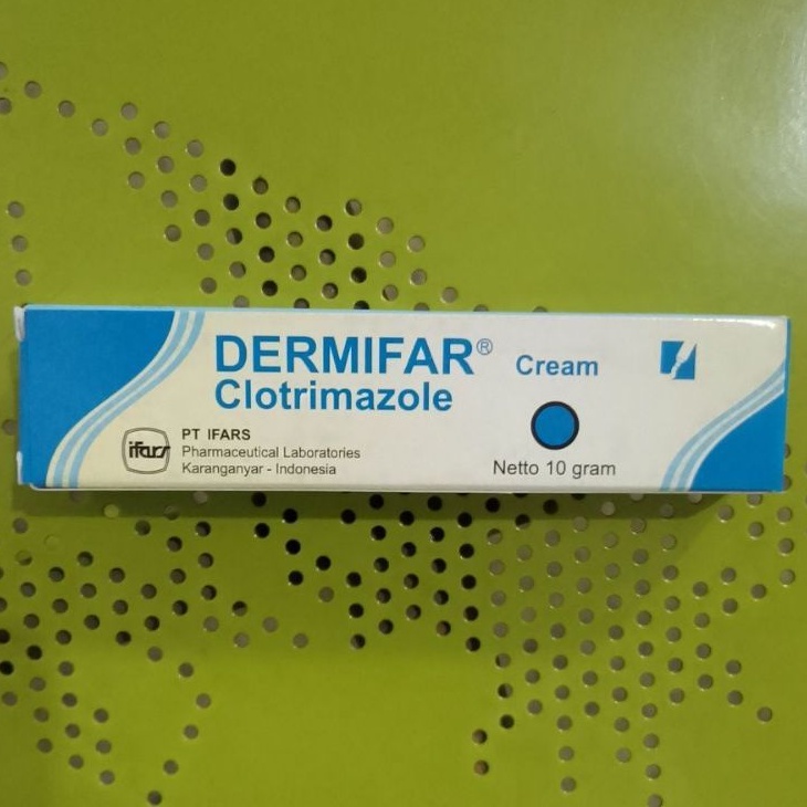 DERMIFAR® Cream 10 g (Salep Gatal Jamur, Panu, Kadas, Kudis, Kurap)