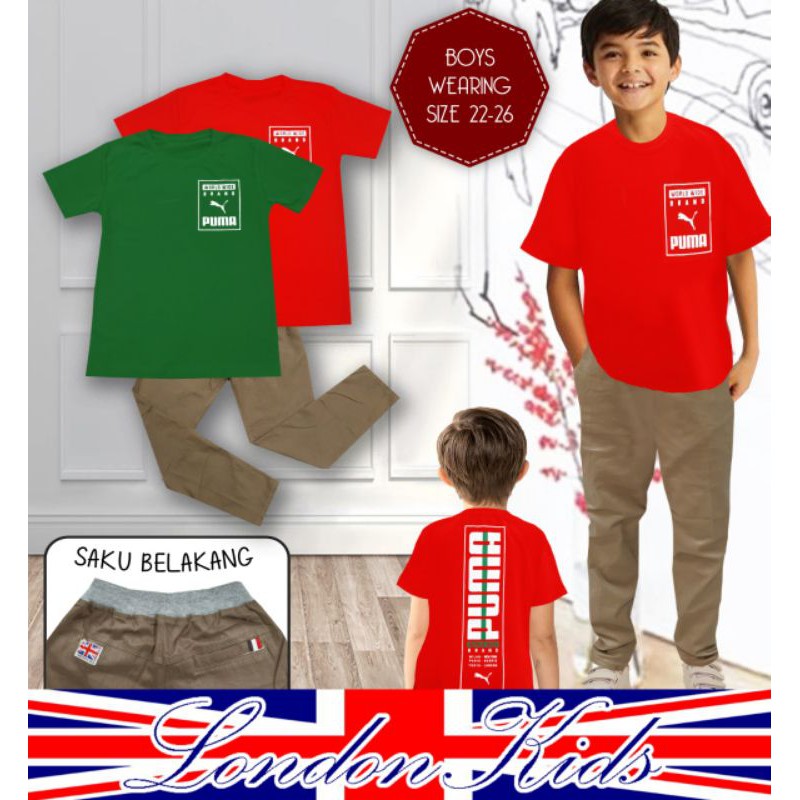STELAN LONDON KIDS CELANA CHINO PANJANG