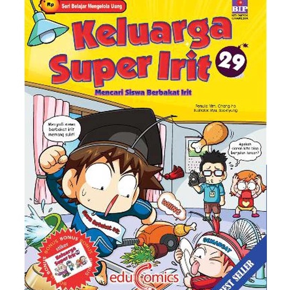 Gramedia Yogya - Educomics : Keluarga Super Irit 29 : Mencari Siswa Berbakat