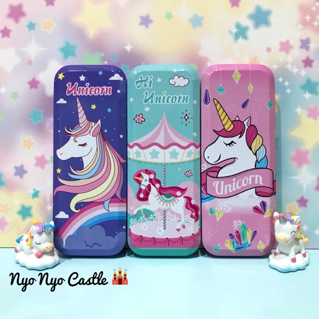 

Tempat Pensil / Pencil Case Susun Kaleng Magical Unicorn