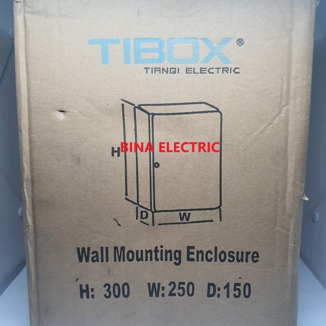 Tibox 300x250x150 / Tibox 300x250x150mm / Box Panel Besi Tibox