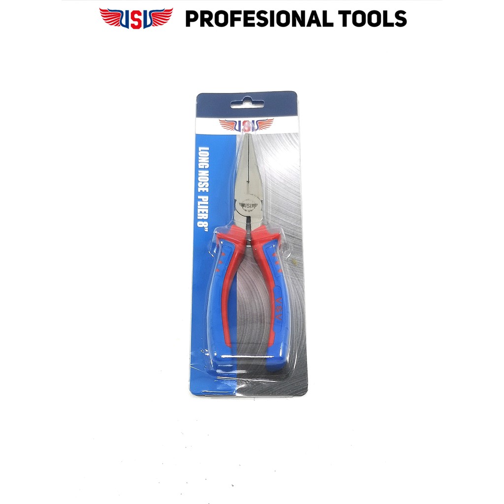 VSV Tang Lancip 8&quot; Long Nose Plier 8&quot; Lebih tahan karat