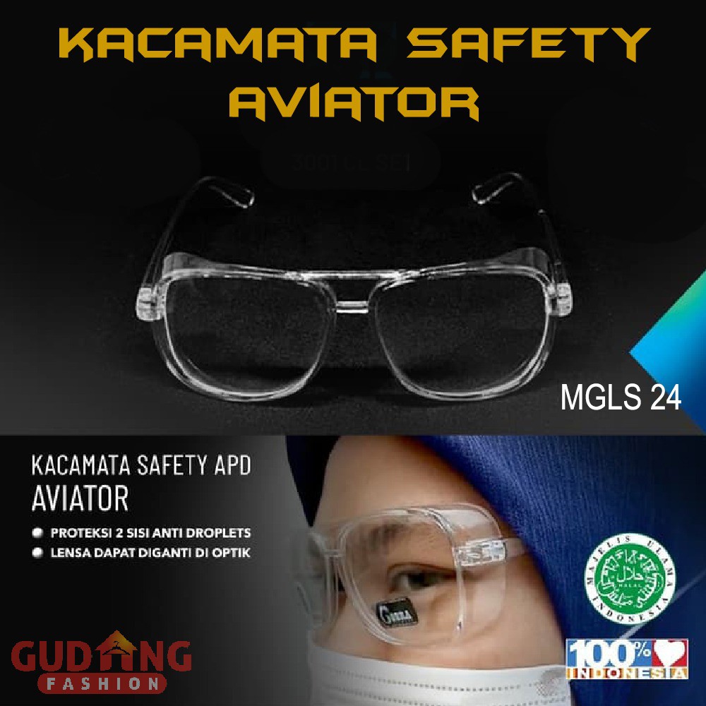 Kacamata APD Safety Glasses Protector - MGLS 24