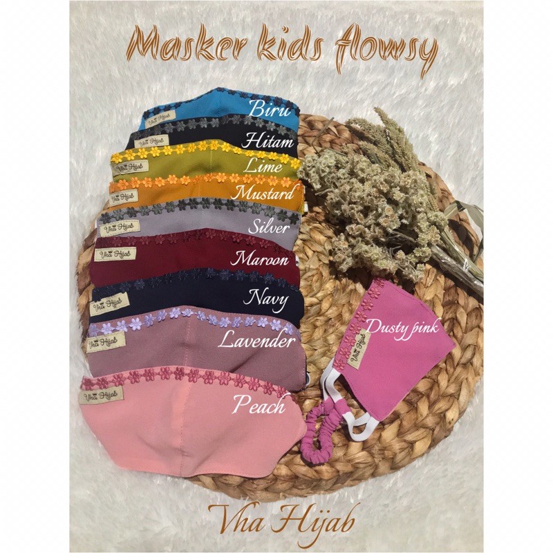 VHA| Masker Flowsy Anak Headloop