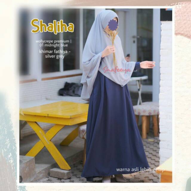 SHALIHA DRESS || Gamis Set by SHAFEEYA