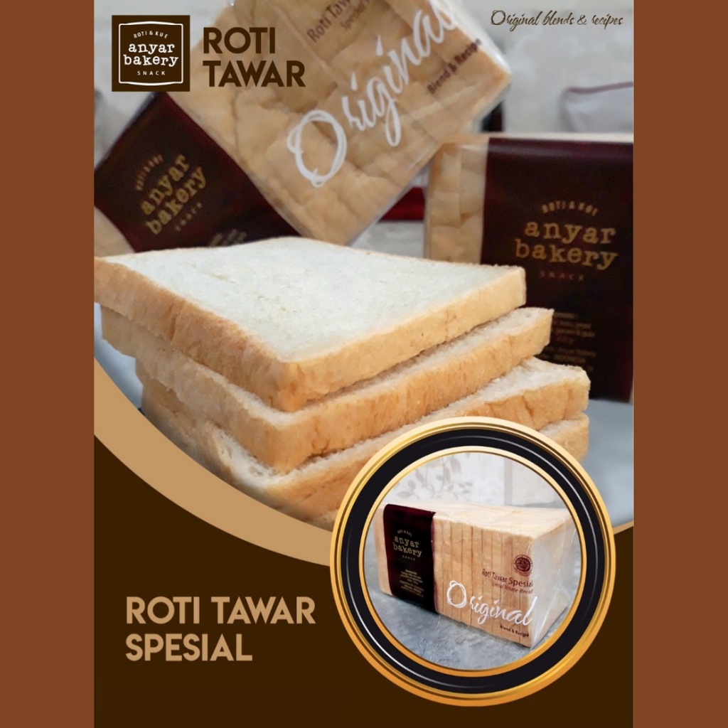 

Roti Tawar - Homemade Snack ANYAR BAKERY (Cek Stock Sebelum Pesan)