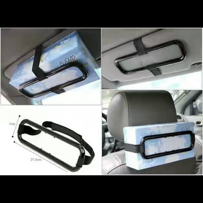 Car Tissue Holder Penjepit Tempat Tissue Mobil