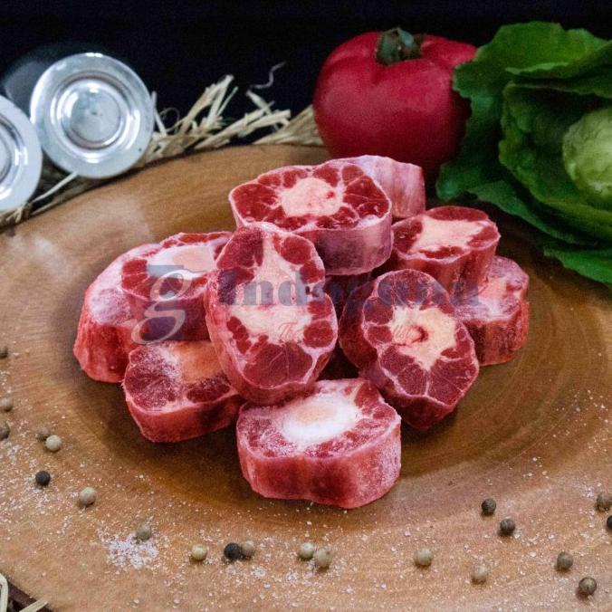 

Aus Beef Tail Mix Cut / Buntut sapi Potongan campur / Pack +- 500 gram