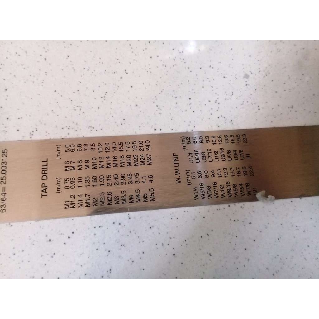 Penggaris Besi 60 cm Stainless Steel Ruler