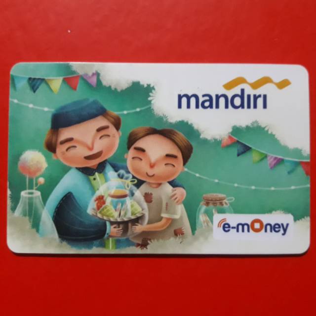 Mandiri eMoney INDAHNYA BERBAGI ORI /Like eTOLL Tapcash Flazz or Brizzi