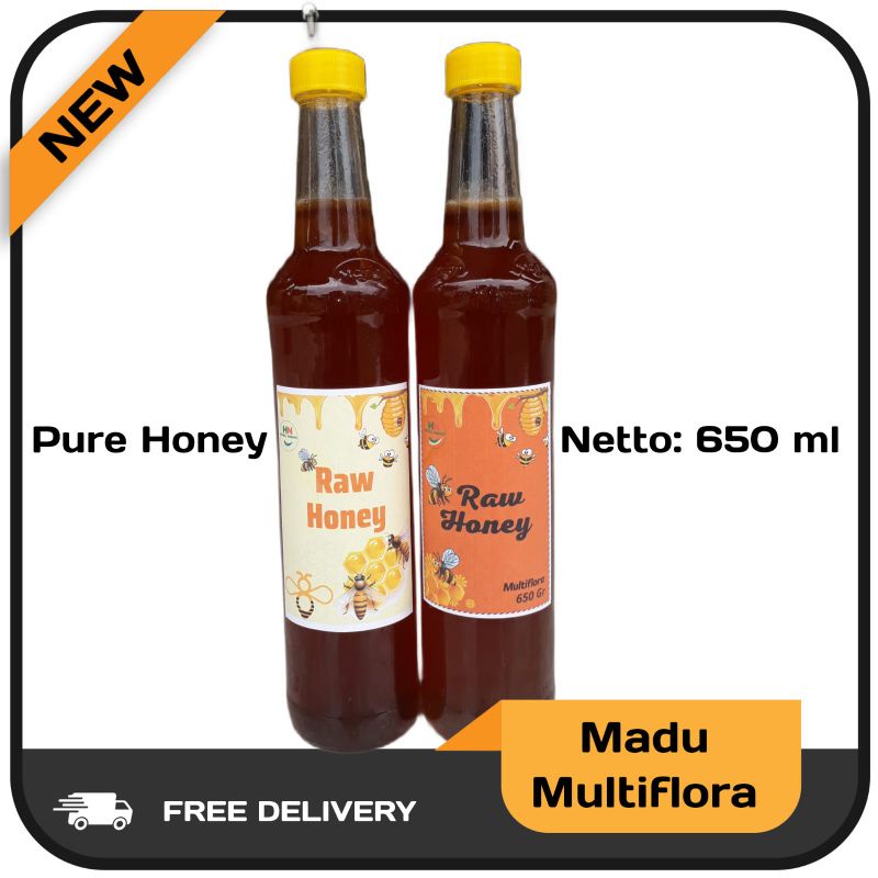 

RAW HONEY MULTIFLORA FREE ONGKIR