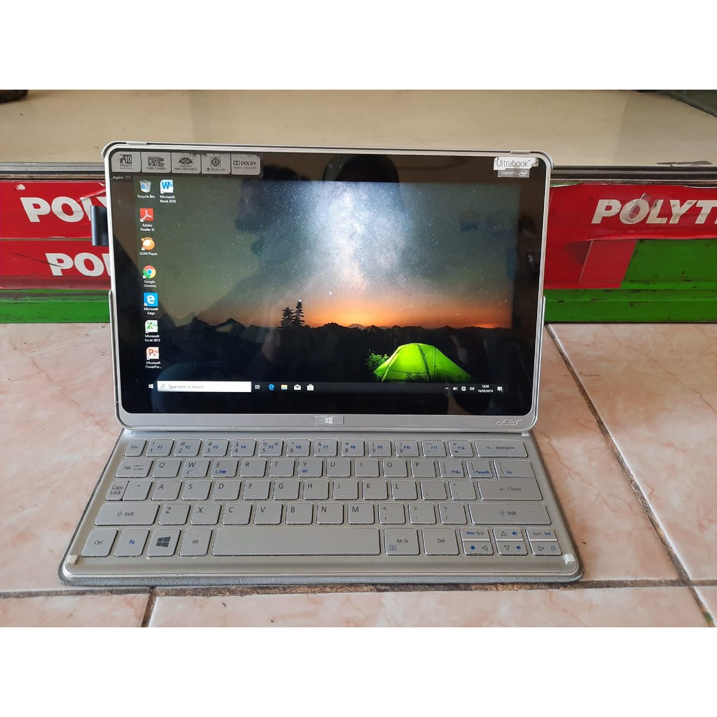BEKAS BERGARANSI 2in1 Acer P3-171, Core i5-3339Y, RAM 4GB, MSata 128