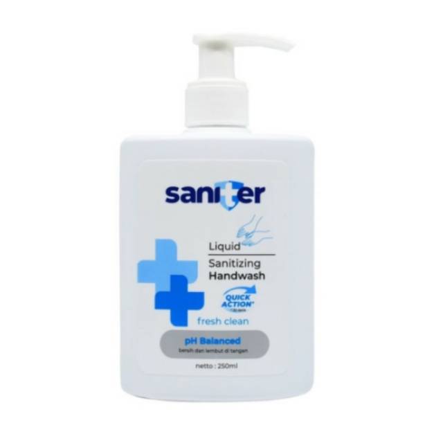 Hand Soap Saniter Ph Balanced 250ml Botol / Sabun Cuci Tangan Saniter