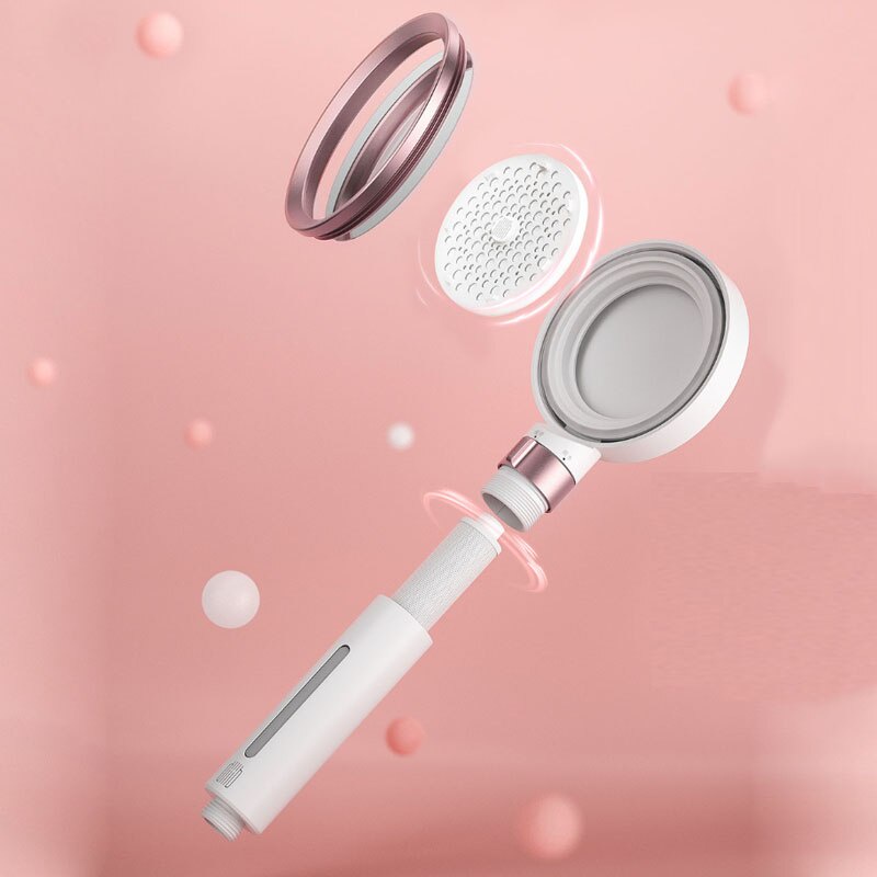 Xiaomi Diiib Dabai Dechlorination Booster Mirror Activated Carbon Fiber Antibacterial Material Water Saving Shower Head Hose Set