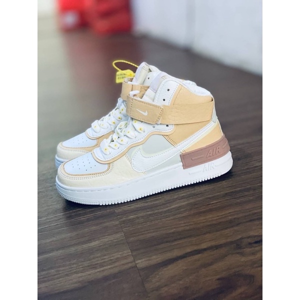 Sepatu Sneakers Wanita Nike Air Force 1 Mid Shadow Import Quality-Aura