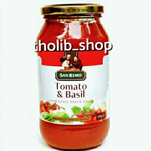 

San remo tomato & basil pasta sauce 500gr