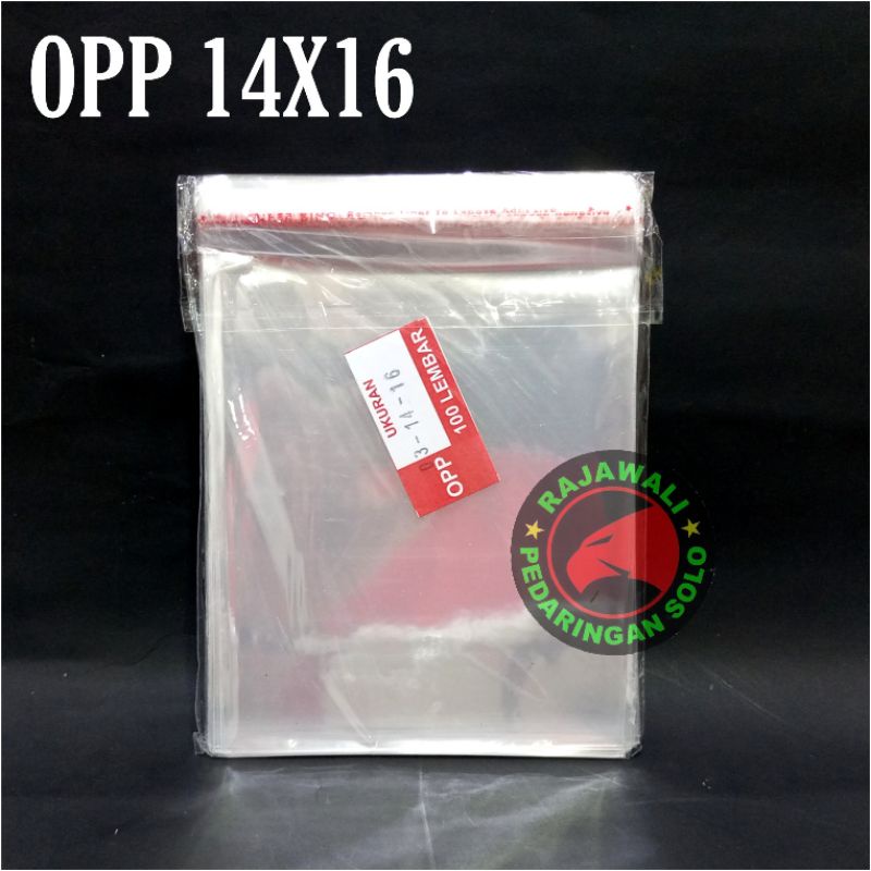 KEMASAN OPP 14X16 14x14PLASTIK OPP 14 x 16 PLASTIK CD