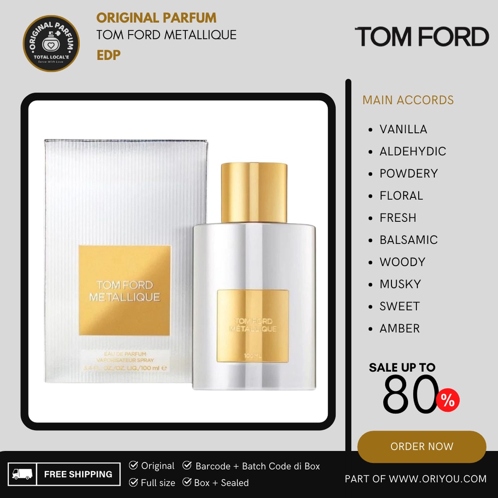 Parfum Tom Ford Metallique