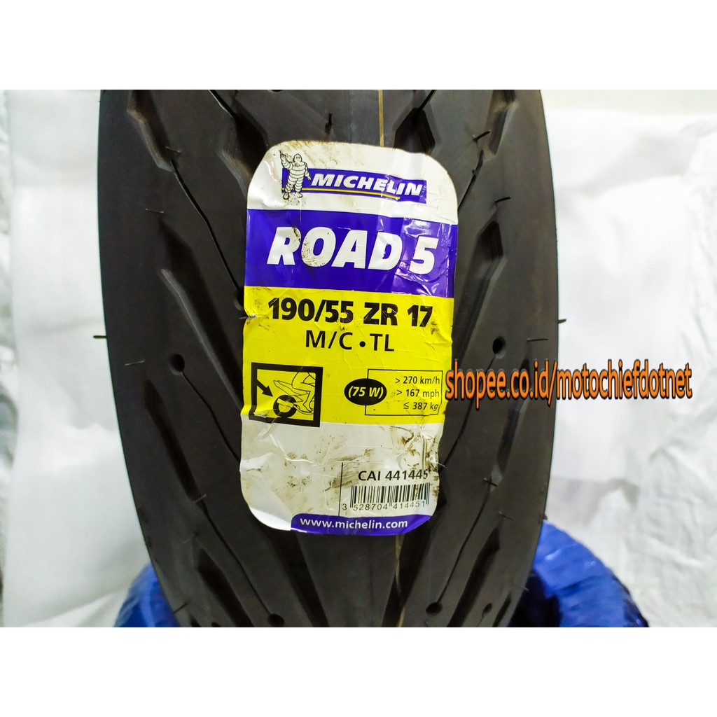 Ban Michelin Road 5 190/55 - 17