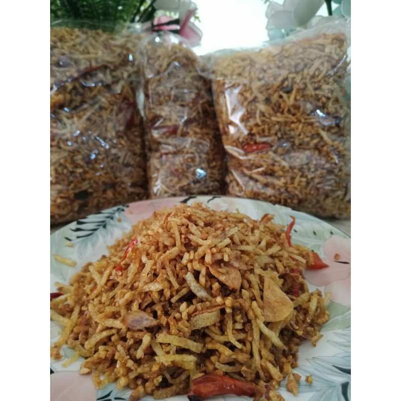 

Terlaris, kering tempe dan kentang bu endang.