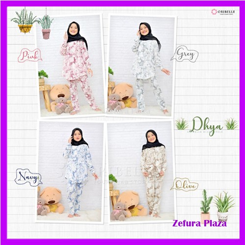 Setelan kids/ Oribelle Kids Dhya By Oribelle Bahan Rayon Premium