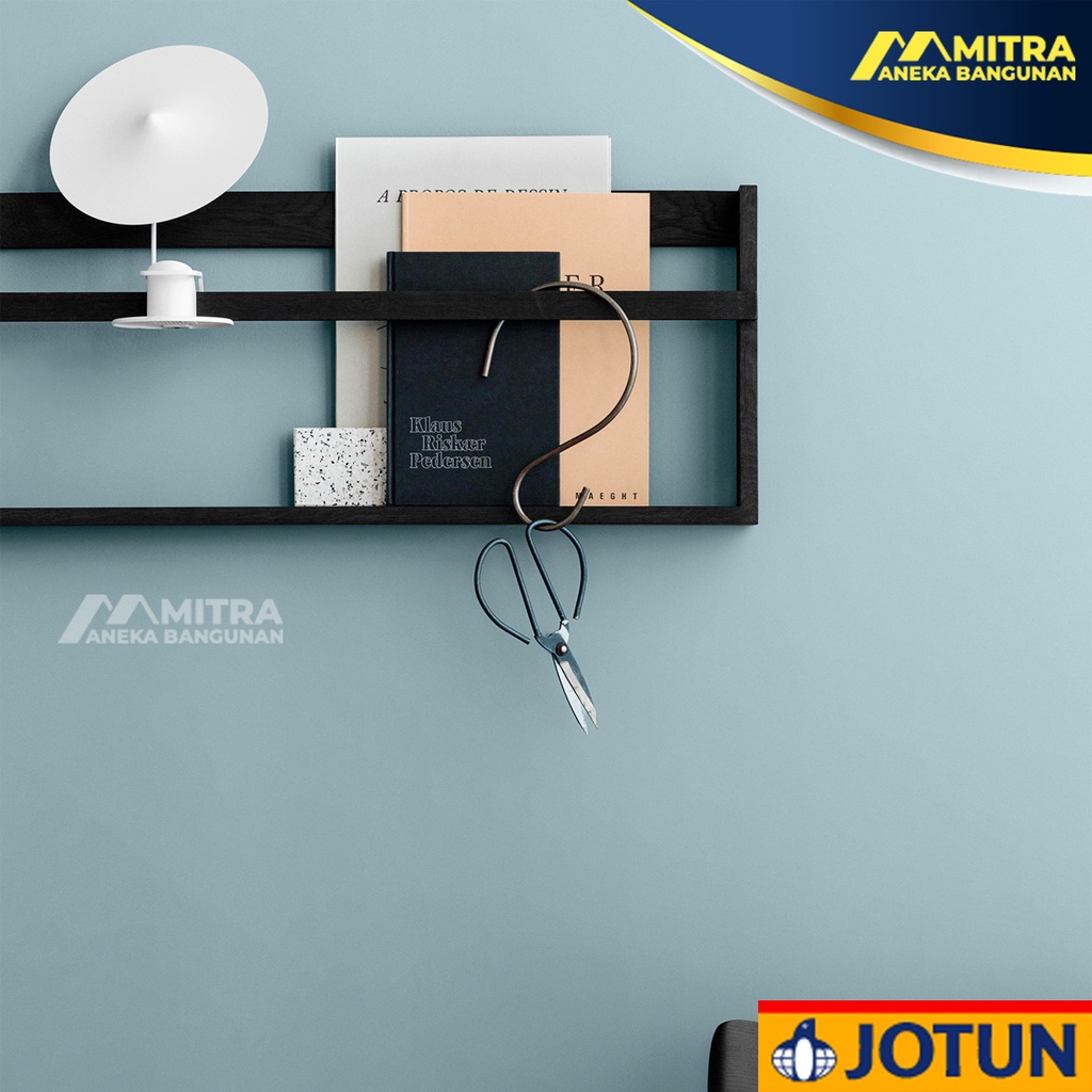 CAT TEMBOK INTERIOR EKSTERIOR JOTUN DUSKY BLUE 5200 / MAJESTIC TRUE BEAUTY PERFECT / TOUGH SHIELD / 