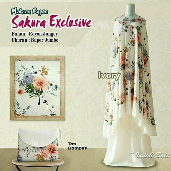Murah Mukena Bali Sakura / Mukena Katun Murah / Grosir Mukena Bali