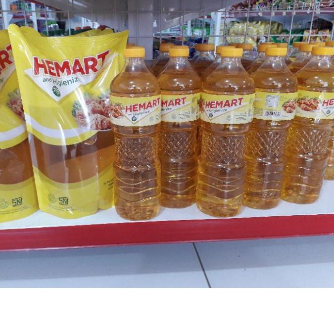 

NEW PRODUCT !!! 9.9 Minyak Goreng HEMART 1 Liter dan 2 Liter Berkualitas [KODE 97]