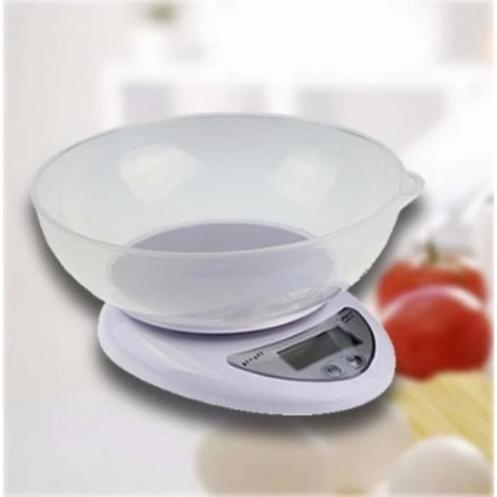 Timbangan Digital Mangkok 5kg/1g / Electronic Kitchen Scale 5KG/1G