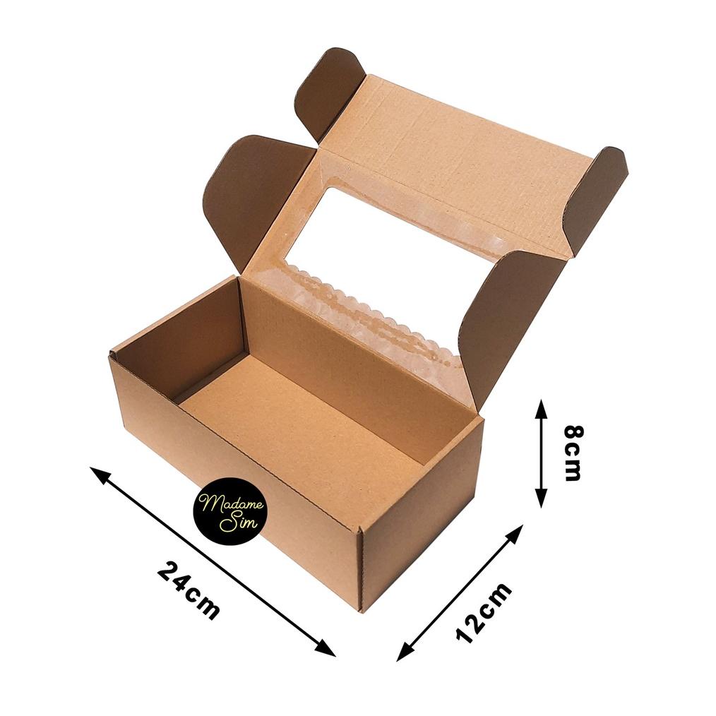 

Kotak Kue - Cake Box - Dus Bolu 24 X 12 X 8 Cm - Ms-08 (Isi : 10 Pcs)