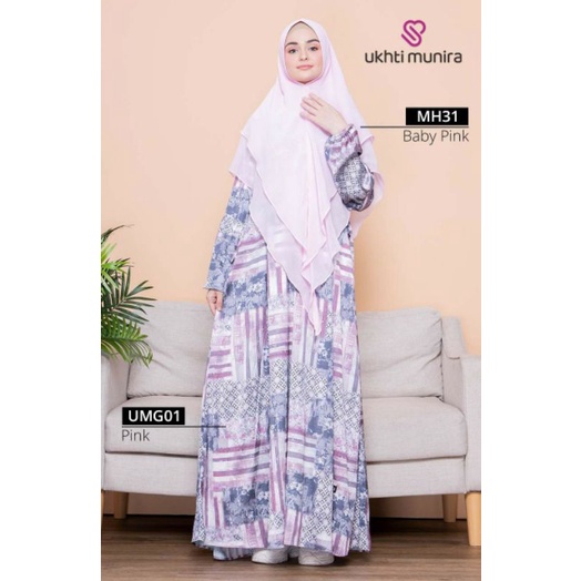 GAMIS MOTIF TERBARU UKHTI GAMIS ARMANY PREMIUM UMG01