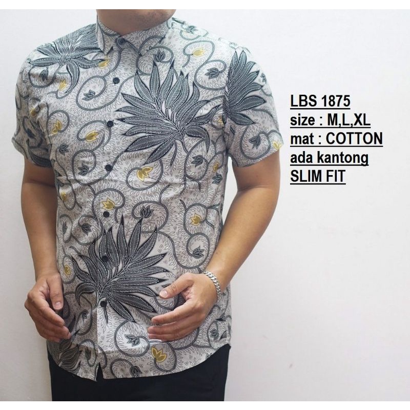 BAJU BATIK PRIA // BATIK COWOK // BATIK SLIMFIT / BATIK MODERN // BATIK PREMIUM