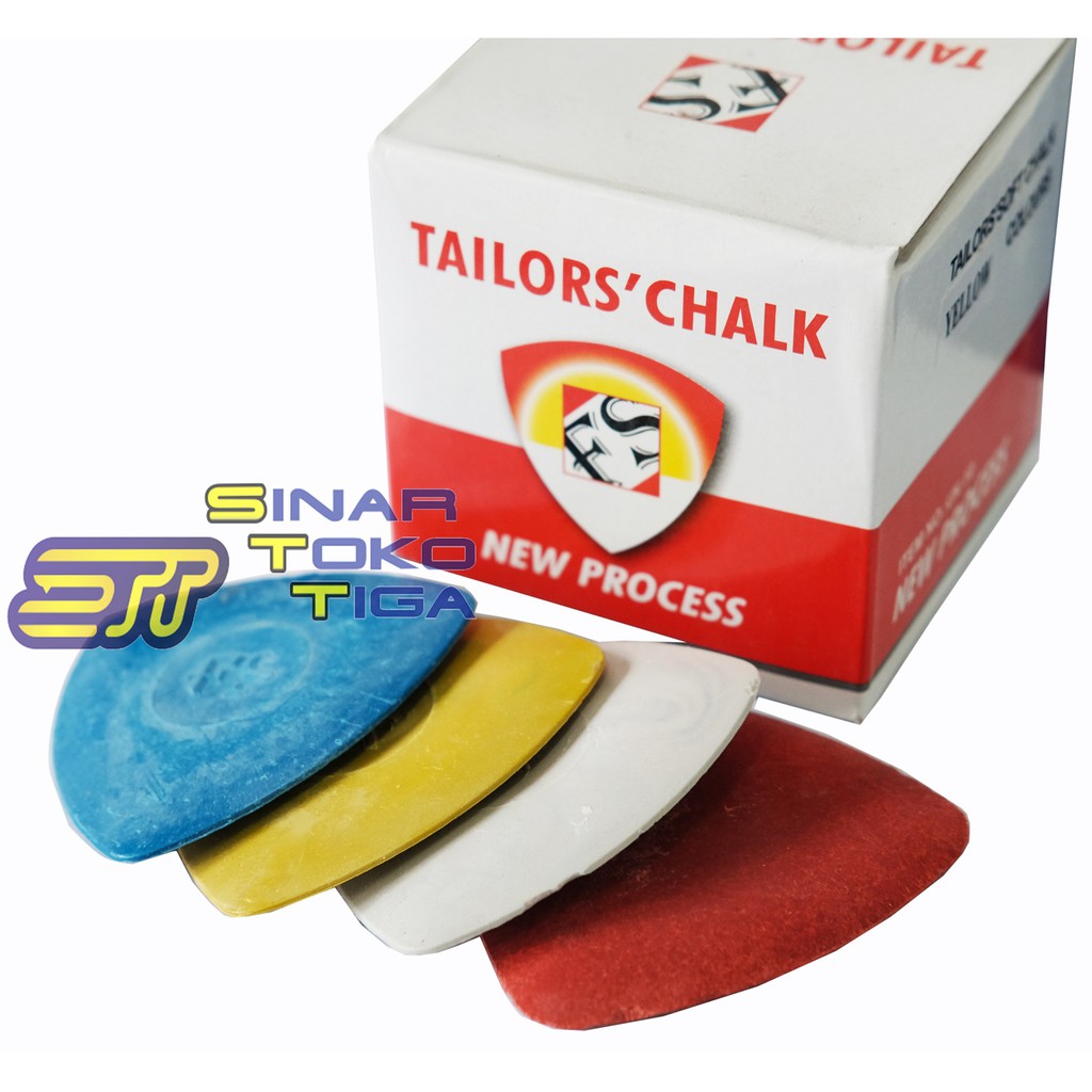 KAPUR SEGITIGA PENANDA BAHAN KAIN TAILOR CHALK FS KAPUR GARMENT