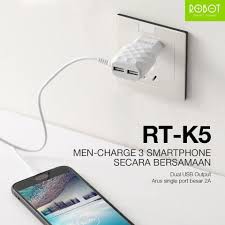 Robot Charger RT-K5 Dual USB 3 Output