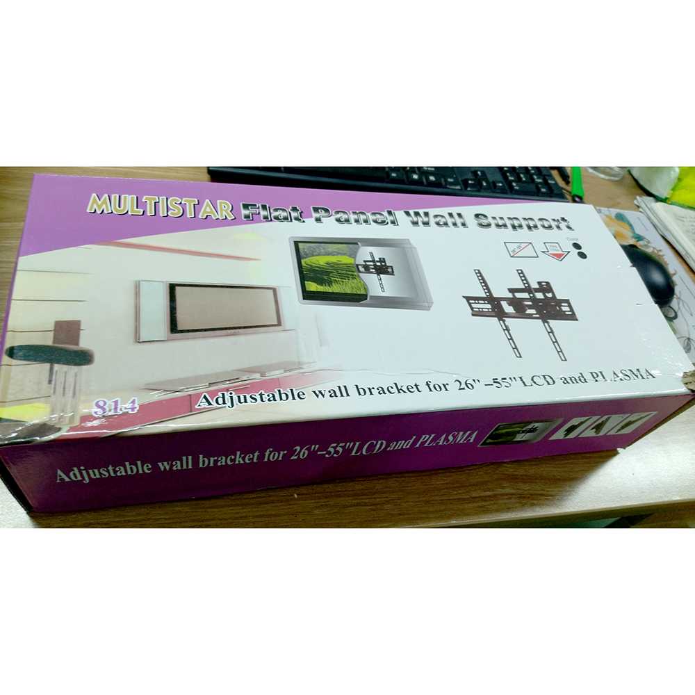 (100% BARANG ORI) CNXD Telescopic TV Bracket 1.3m 400x400 Pitch for 26-55 Inch - CN814