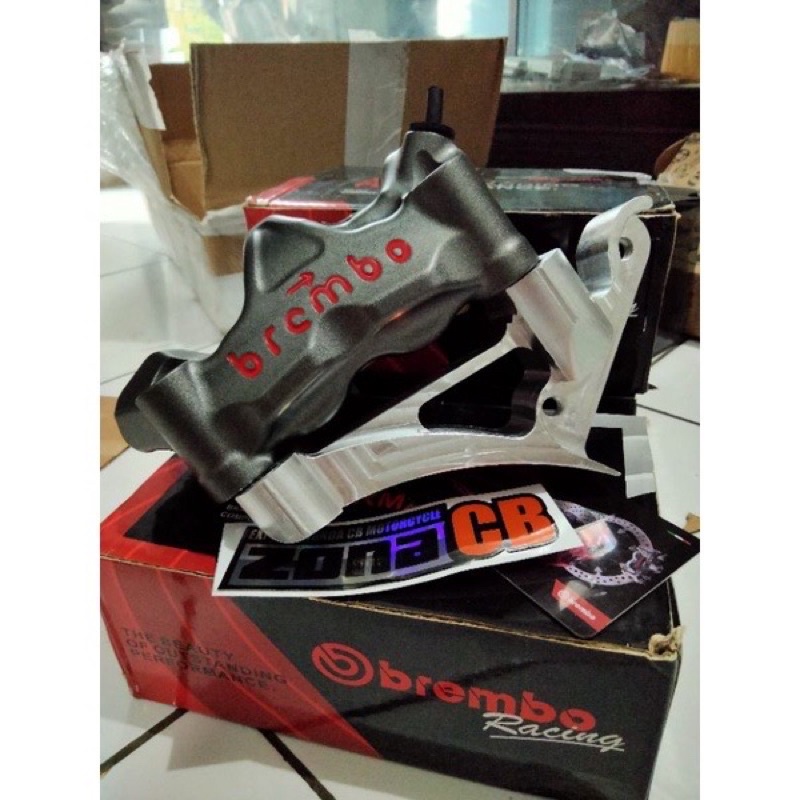BREKET KALIPER NINJA RADIAL PITCH 100 BREKET KALIPER BREMBO BREKET KALIPER BREKET  NINJA R RR BREKET